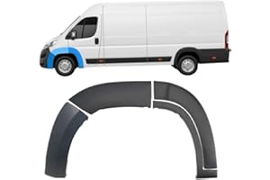 GENERIC Für FIAT Ducato Boxer Relay 2014-2018 Vorne Radlauf Leisten Satz/Links - Polcar Anthrazit Kunststoff