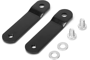 ARAMOX Kit di sollevamento del serbatoio del gas universale per moto, kit di staffe per il riser del serbatoio del carburante Accessori per moto (76 mm / 2,99 pollici)(65mm)