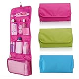 SHUANGYOU athroom Wall Hanging Storage Multipurpose Foldable Wall Hanging Dressing Kit Makeup Organiser Multi Utility Kit Travelling Kit Bag (Note