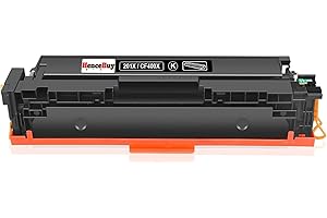 HenceBuy 201X czarny toner kompatybilny z HP 201X 201A CF400X CF400A Multipack Toner do HP Color Laserjet Pro MFP M277dw M277n M252dw M277 M277 M274n M252n M252 M277c6 (1 czarny)