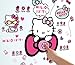 Produktbild Hello Kitty Wandsticker leuchtend Wandtattoo Sticker Kindersticker Tapete (Hello Kitty Klingel)
