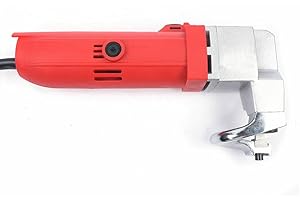 FREDERIMO Forbici per lamiera, elettriche, 2,5 mm, 500 W, per il taglio di metallo, 2000 giri/min