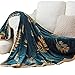 Produktbild KELE Mikrofaser Fleecedecke, Sherpa Plüsch Shaggy Wolldecke Wohndecke Fuzzy Wendedecke Super weich Warme Ganzjahresreifen für Couch oder Bett-C 150x200cm(59x79inch)