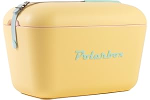 Polarbox Frigorifero Portatile - Mini Frigo Portatile 12L, Frigo da Campeggio, Borsa Termica Porta Pranzo, Camping e Spiaggia, Borsa Frigo, Frigorifero Vintage, Pic Nic, Borsa Frigo Rigida