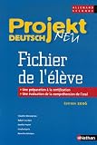 Image de Allemand 2e Projekt deutsch neu : Fichier de l'élève