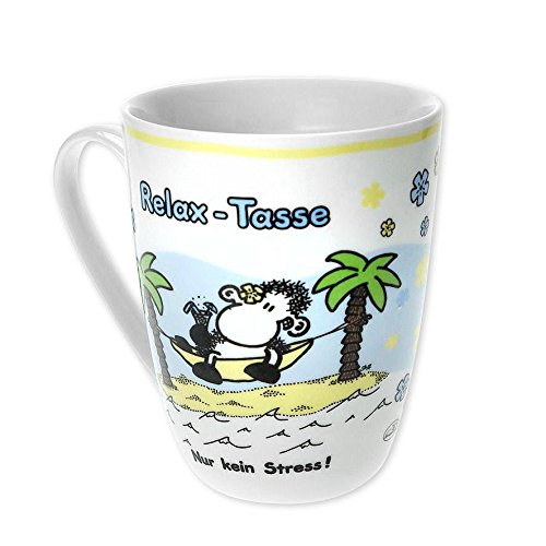 Preisvergleich Produktbild Sheepworld 59237 Lieblingstasse „Relax-Tasse“, Porzellan
