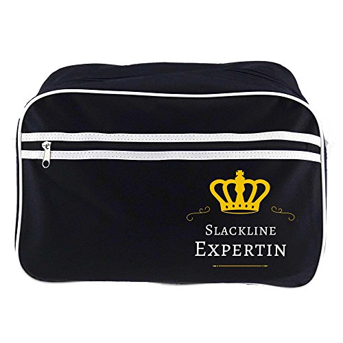 Preisvergleich Produktbild Retrotasche Slackline Expertin schwarz