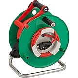 Brennenstuhl 1183530 Garant Super-Solid - Carrete alargador de cable para jardín (IP 44, 50 m, N05V3V3-F3G1,5)