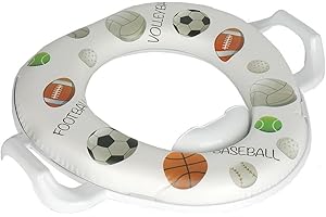 Miggles Çocuk Klozet Adaptörü Bebek Klozet Adaptörü Klozet Kapağı Kulplu - Tuvalet Eğitimi Aparatı