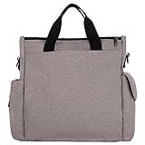 lekebaby Baby Wickeltasche, Messenger Tasche mit Wickelauflage für Mom und Dad - 7
