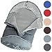 Produktbild TecTake Winterfußsack für Kinderwagen Buggy Autositz (Grau)