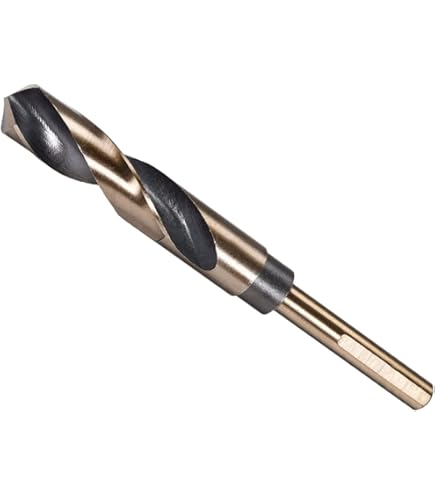 Metaalborenset van Gehard Hittebehandeld Staal 6-delig Universele HSS-borenset Metaal 14/16/18/19/21/22/24/25 Mm voor Timmerlieden Bouwers Elektriciens Amateurs Stylist Etc