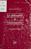 Image de Les Philosophies de l'environnement