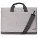 Produktbild Laptop-Umhängetasche für 33–33,8 cm Laptop Computer awland Multifunktionale Wasserdicht 33 cm MacBook Air/Pro mit Retina-Tasche Aktentasche Schulter Big Bag Laptop Messenger Bag Notebook Sleeve Fall Handtasche Grau Grau 17 zoll