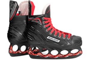 T BLADE BAUER Bauer X250 Schlittschuhe Senior T-Blade METALLIC RED Edition