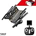 Price comparison product image Foldable RC Drone With 5MP HD Camera Live Video Wifi Camera And Headless Mode 2.4GHz 6-Axis Gyro Quadcopter With Altitude Hold And One-Button Take Off Landing Good For Kids And Beginners,3Batteries