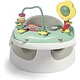 Mamas & Papas Baby Snug Seat and Activity Tray with Adjustable Features, Supportive, Stable and Easy Clean Design in Clay