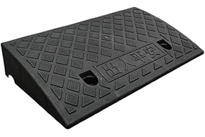 AHHZYYS Gomma Marciapiede Rampa Soglia per Passeggiata Altezza 5-13 Cm, Rampa Di Bordo per Marciapiedi, Automobili, Camion, Accesso, Biciclette, Moto, Cani, Poltrone A Rotelle