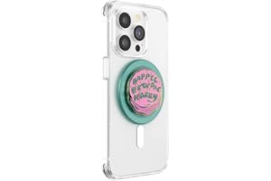 PopSockets Poignée Ronde pour téléphone Compatible avec MagSafe, Anneau Adaptateur Inclus, Support de téléphone, Compatible avec Chargement sans Fil, Harry Potter – Happy Birthday Harry
