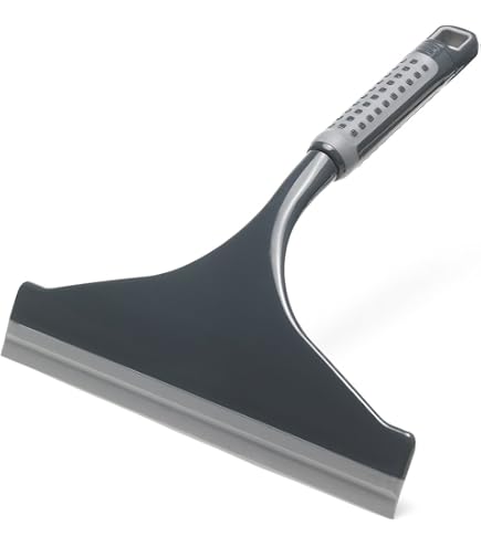New Shower Squeegee Glass Wiper Scraper Shower Squeegee Cleaner With Silicone Holder Bathroom Mirror Scraper Glass Cleaning