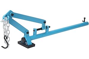 Lfhelper Strumento a leva per braccio oscillante, leva asse di livello professionale, forza di trazione 500 kg, catena regolabile, ideale per bracci sospensioni e bracci trasversali