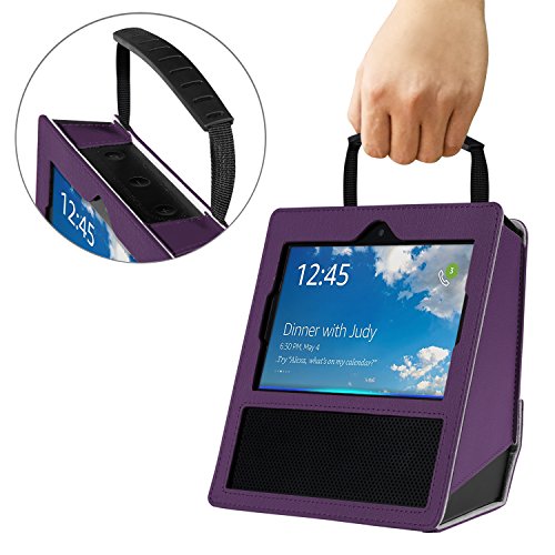 Preisvergleich Produktbild G-Hawk® Flexibler PU-Leder Kasten für Echo Show