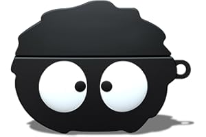 GIOPUEY Cover Compatibile con OPPO Enco Buds 2, Carino Divertente Cartone Animato TPU Silicone Custodia, Protettiva Case Cover con Gancio Portachiavi per Uomini Donne - Briquette