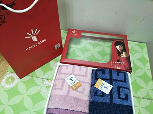 Accessori bagno ZHFC ZHFC Pure cotton facial tissue cotton face towel couple adult washcloth Satin fancy towel red yellow 2 72*36CM,Two boxes of gift boxes