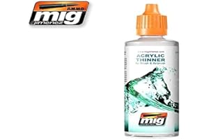 Ammo MIG-2000 Acrylic Auxiliary Thinner, Multicolour, 60 ml (Pack of 1)