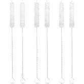 Orret Home 6'lı Pipet Temizleme Fır&ccedil;ası Seti &ndash; Suluk, Biberon, Akvaryum, Cam, &Ccedil;elik ve Bambu Pipetler İ&ccedil;in Esnek Temizlik Fır