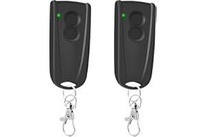 WOWFAST 2 Stück Ersatz Handsender für EcoStar RSC2 433, Garagentoröffner Fernbedienung 433,92 Mhz 4 Kanäle Kompatibel mit Hormann EcoStar Liftronic 500/700/800, Portronic D2500/D5000/S4000