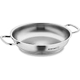 Korkmaz Proline Paella Satin 16x4 cm Double Handle Pan