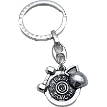 Confezione Da 3 Portachiavi Manubri - Ciondolo Fitness, Regalo Appassionati di Fitness e Allenamento della Forza