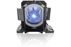 POXTEDSR DT01481/DT01431/DT01511 Lámpara de repuesto para proyector con carcasa compatible con Hitachi CP-EW301N, CP-EW302, CP-EW302N, CP-EX401, CP-EX251N, CP-EX252N, CP-WX3030WN, CP-EX401, CP-X4030WN