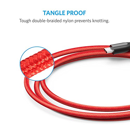 Anker Powerline C ble Micro USB 180cm Le C ble Haut de Gamme en Fibres d Aramide Nylon Double Tressage pour Samsung Nexus LG et Autres Smartphones et tablettes Android reviews Anker Powerline C ble Micro USB 180cm Le C ble Haut de Gamme en Fibres d Aramide Nylon Double Tressage pour Samsung Nexus LG et Autres Smartphones et tablettes Android