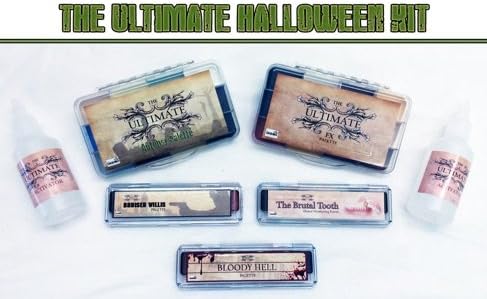 Ultimate Halloween Kit Alcohol Activated Make-Up Palettes