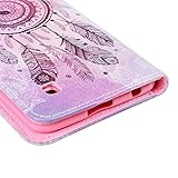 LG X Power Hülle Mavis's Diary Gemalt Traumfänger Muster Tasche Schutzhülle Ledercase Flipcase Handytasche Scratch Magnetverschluss Telefon-Kasten Handyhülle Standfunktion Handycover Cover Case + 1x Kapazitive Feder + 1x 3,5mm Staubstecker - 