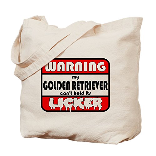 CafePress Golden Retriever Natural Canvas Tote Bag - Reusable Shopping Bag, 2 Sizes Available - View #7