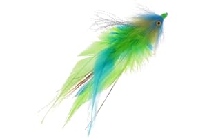 Sharplace 7 '' Mouche au Large Mouches Streamer Steelhead Saumon Striper Brochet Truite Simulation Insectes Mouches