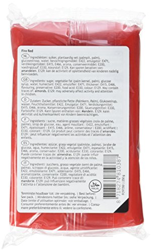 FunCakes Fondant, feuerrot, 1er Pack (1 x 250 g) - 3