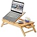 Price comparison product image Andrew James Laptop Tray / Stand For Ipad, Notebook Made From Bamboo