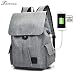 Produktbild Teimose 15.6inch Laptop Backpack With USB Charging Port, iCasso Lightweight Functional Durable Nylon Travel Notebook Computer Bag Casual Daypack Rucksack for Men & Women (GRAY)