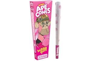 G-Rollz - Ape Cones "Bubblegum" - Army of the Apes Kollektion - 3 Vorgerollte Pop Cones