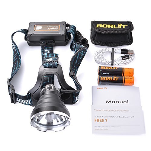 LED Stirnlampe, Sunix USB Wiederaufladbare LED Kopflampe Sehr hell 3 Helligkeiten, inklusive USB Kabel und Akkus, Perfekt fürs Joggen, Gehen, Campen, Lesen, Laufen, für Kinder und mehr - 7