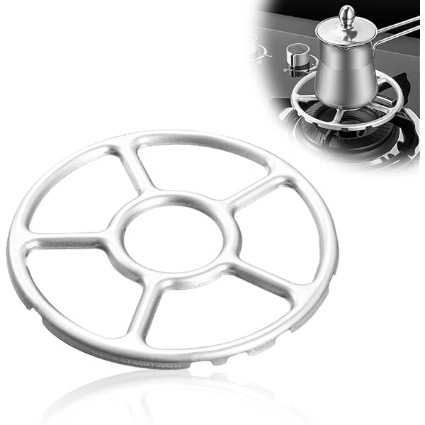 2 Pièces Support De Casserole Moka, Support Pot À Moka Acier Inoxydable