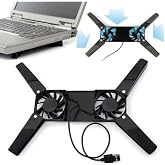 Lavderuar Portatif Ekonomik Laptop Soğutucu Stand - &Ccedil;ift Fanlı Fiyat Performans &Uuml;r&uuml;n&uuml; - Katlanabilir Kolay Taşınabilir Notebo