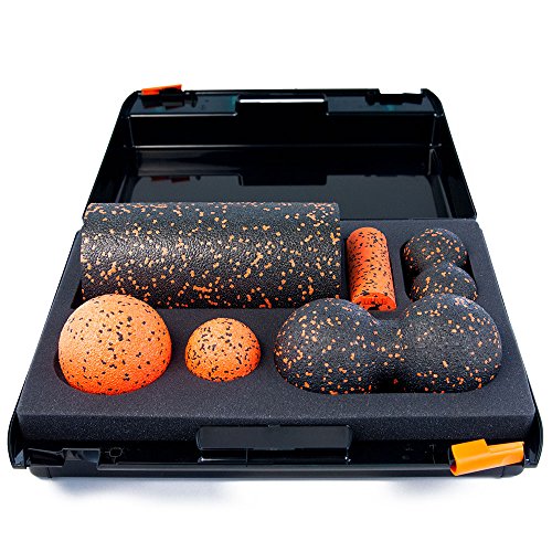 Blackroll Orange (Das Original) DIE Selbstmassagerolle – SMR-Set STANDARD inkl. Koffer, Übungs-DVD, -Poster und -Booklet - 6