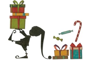 Sizzix Troquel Sizzix Thinlits Die Set 11 piezas - Ayudante de Papá Noel