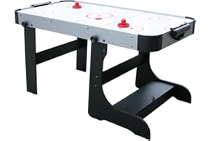 Air League Archer 5ft Foldable Air Hockey Table - Folds for Storage - Powerful Mains Fan for Airflow - Accessories Included