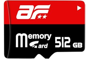 ‎MAXINEER maxineer SD Karte 512GB Speicherkarte SD-Karte 512GB Mini TF Karte Wasserdicht Memory Card Speicher für Tablet, Camera,Kameras,Android Smartphones